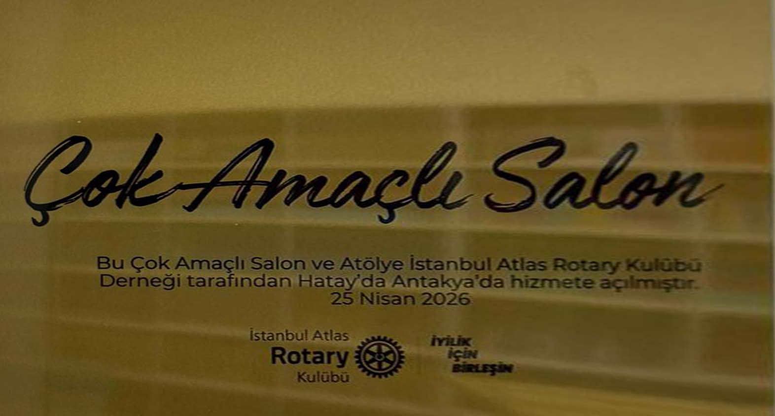 Oğlakören Okulu Çok Amaçlı Salon Projesi – Hatay